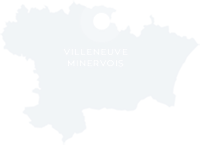 Localisation Villeneuve-Minervois dans l'Aude