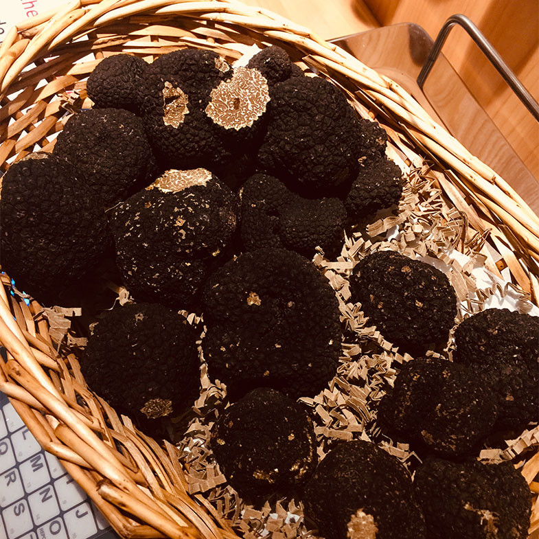 Panier de truffes