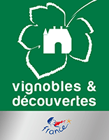 Vineyards and Discoveries label