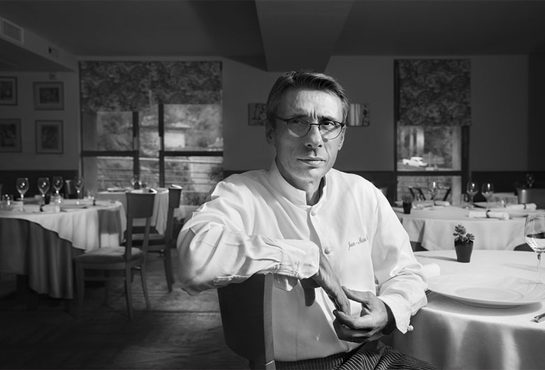 Jean Marc Boyer - Restaurant Le Puits du Trésor<br>Une étoile au Guide Michelin